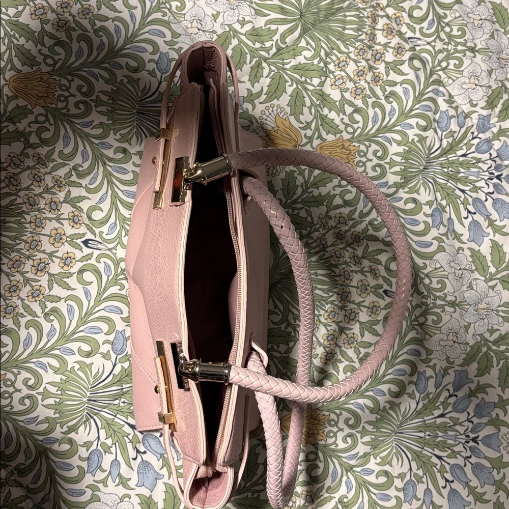 Elegant Pink Women's Handbag